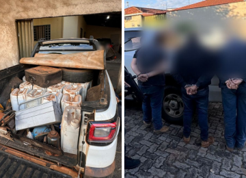 QUATRO PESSOAS SÃO DETIDAS EM OPERAÇÃO QUE INVESTIGA FURTOS DE DEFENSIVOS AGRÍCOLAS, EM GOIÁS