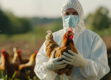 Vírus da gripe aviária é detectado em granja comercial no Brasil pela primeira vez
