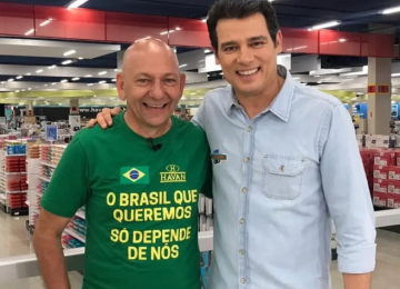 Bolsonaristas promovem boicote à Havan após presença de Lula e Moraes em evento do SBT