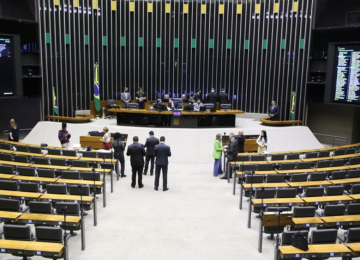 Câmara realiza sessão virtual e deputados que não 