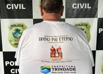 Homem é preso por se passar por servidor da prefeitura e extorquir feirantes na Romaria de Trindade 