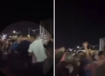 Homem sofre traumatismo craniano após ser atingido por mesa em briga durante show em Goiás 
