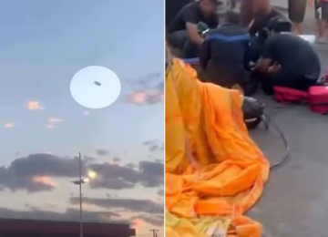 Mulher sofre acidente durante salto de paraquedas em Anápolis e está em estado grave 