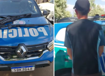 Mulher pede ajuda com entrega falsa de pizza e marido é preso em Aparecida de Goiânia
