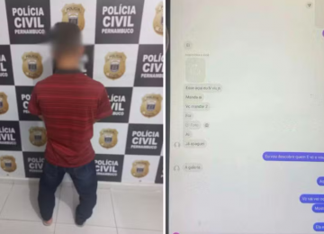 Homem é preso em flagrante por assediar e ameaçar criança de 11 anos pelas redes sociais