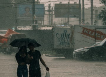 Frente fria deve trazer chuva, ventos fortes e risco de granizo em Goiás