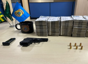 Homem é preso em Goiânia com R$ 1 milhão sem comprovar procedência 