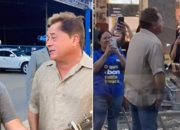 Leonardo faz dueto com cantor que saiu do Piauí com R$ 75 para realizar sonho em Goiânia