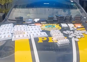 PRF apreende medicamentos de uso controlado e eletrônicos irregulares em operação no sul de Goiás