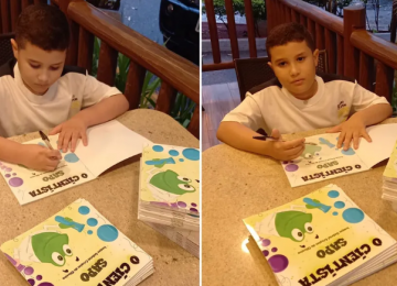 Menino de 11 anos já escreveu oito livros e se prepara para vestibular de medicina