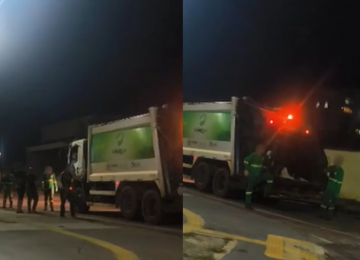 Garis são agredidos após recusarem recolher saco de lixo rasgado em Goiânia