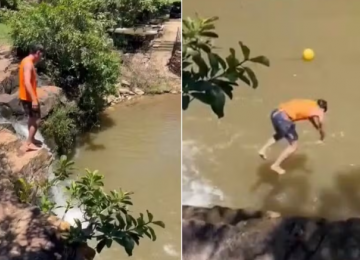 Jovem colombiano morre afogado após saltar de cachoeira em Aragoiânia