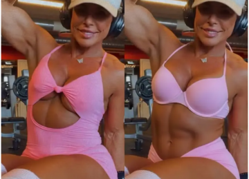 Modelo brasileira diz ter sido suspensa de academia após imagem falsa criada por IA