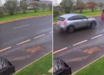 Mulher morre após ser atropelada na Avenida Henrique Matias Henkes, em Rio Verde