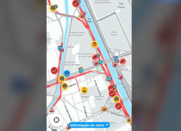 Waze passa a alertar motoristas sobre risco de assalto
