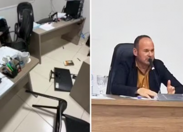 Vereador é agredido dentro da Câmara após sessão em Goiás