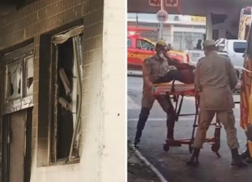 Incêndio em banheiro de mercado mata mulher em Goiânia