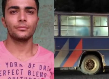 Homem faz reféns em ônibus após esfaquear colega em Goiás