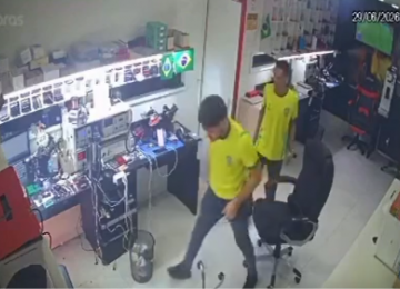 Celular explode durante conserto e técnico fica ferido em Aparecida de Goiânia