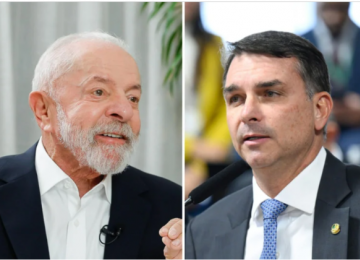 Pesquisa mostra Lula à frente de Flávio Bolsonaro em empate técnico