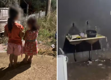 Crianças de 2 e 5 anos são encontradas sozinhas em casa em Goiânia