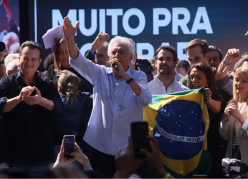 Em primeiro discurso como candidato, Caiado promete endurecer combate ao crime e critica adversários