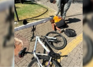 Homem é preso após furtar bicicleta em terminal de Goiânia