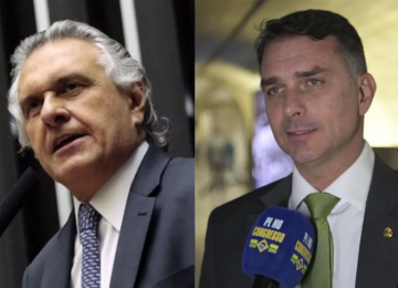 Flávio acusa Caiado de ajudar Lula: 'está cada vez mais claro'