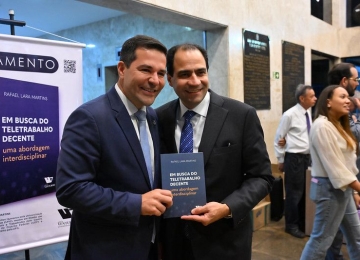 Em Brasília, Rafael Lara lança obra sobre teletrabalho ao lado de ministros, dirigentes do CFOAB e lideranças jurídica
