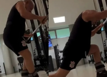 Janja posta vídeo de Lula treinando pernas em academia aos 80 anos