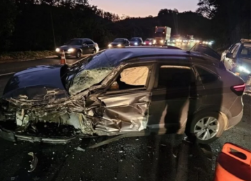 Livramento na estrada: Fabiano, da dupla com Cesar Menotti, capota carro e sai ileso