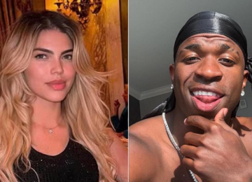 Modelo diz ter exposto conversas com Vini Jr. após vídeo do jogador com Virginia Fonseca