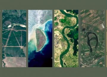 NASA lança ferramenta que forma seu nome a partir de imagens de satélites