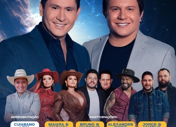 DVD Planeta Sonho: Gian & Giovani apresentam show com convidados em Goiânia