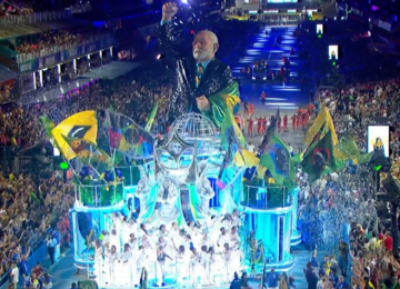 Acadêmicos de Niterói é rebaixada após samba em homenagem a Lula no Rio