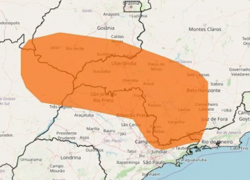 Tempestade à vista: Inmet emite alerta laranja para cinco estados nesta quarta