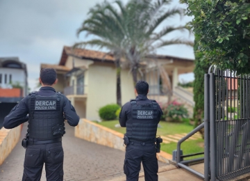 Operação investiga desvio de postes de concreto para fazenda de agente público em Pontalina 