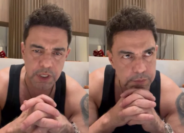 Zezé Di Camargo pede para que especial de natal gravado não vá ao ar no SBT após Lula ir na emissora