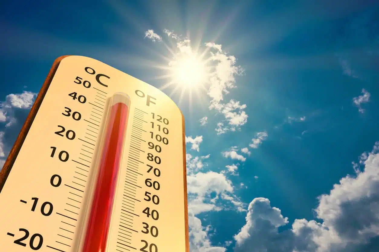 ALERTA DE ONDA DE CALOR ATINGE PARTE DE GOIÁS, PERSISTINDO ATÉ SÁBADO