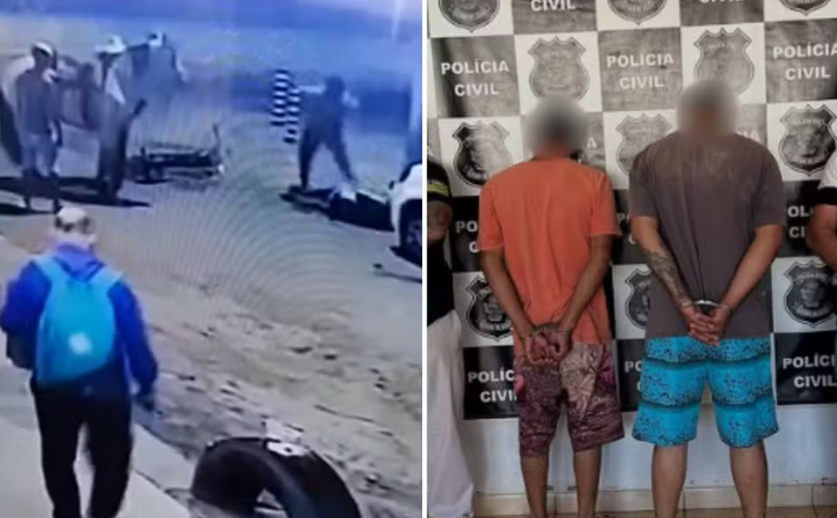 Homem é brutalmente agredido após briga envolvendo cavalo em distribuidora de Guapó 