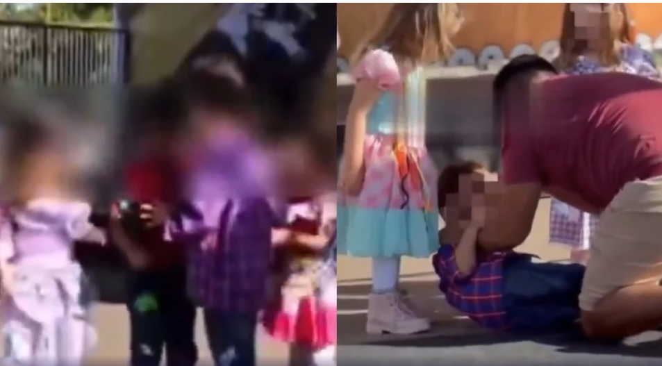  Pai agride aluno de 4 anos durante festa junina em escola  