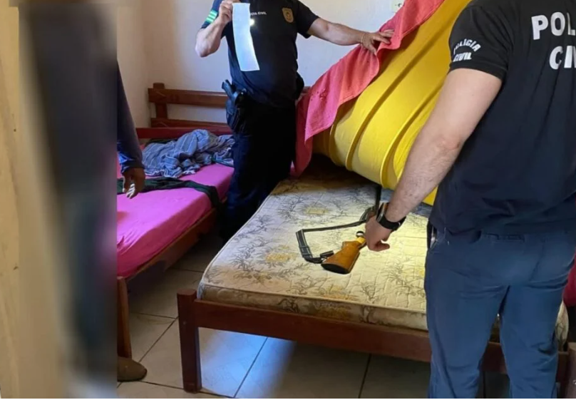 Homem investigado por estelionato é preso com arma e gado avaliado em R$ 70 mil em Formoso 