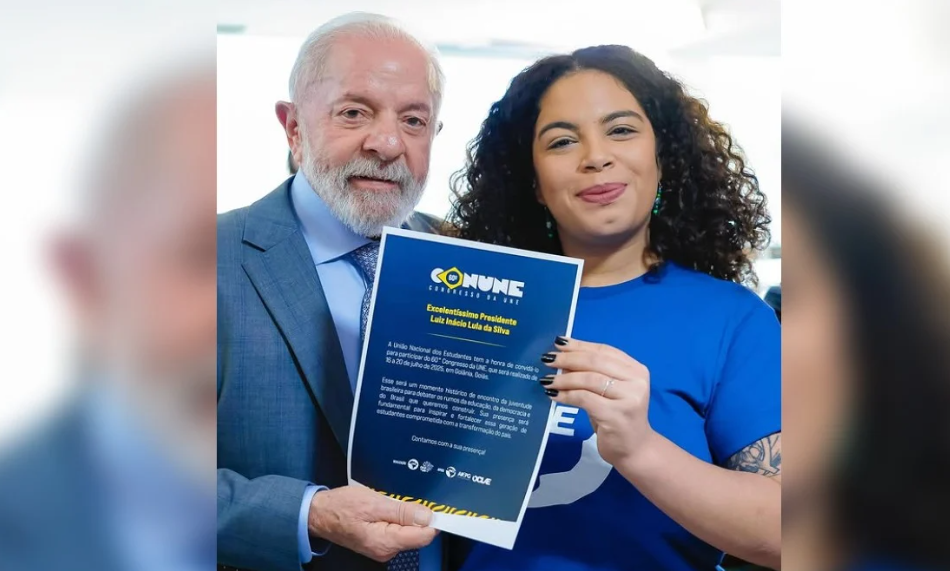 Lula visita Goiânia nesta quinta-feira para participar do Congresso da UNE 
