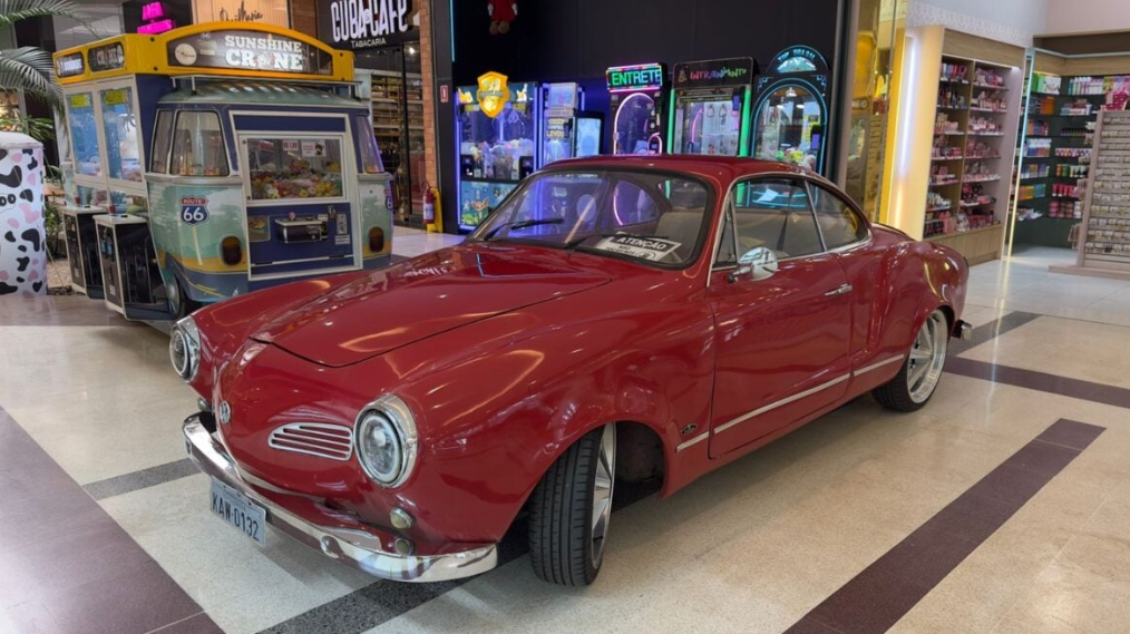 Shopping em Goiânia promove exposição de carros antigos e ações gratuitas no Dia dos Pais 