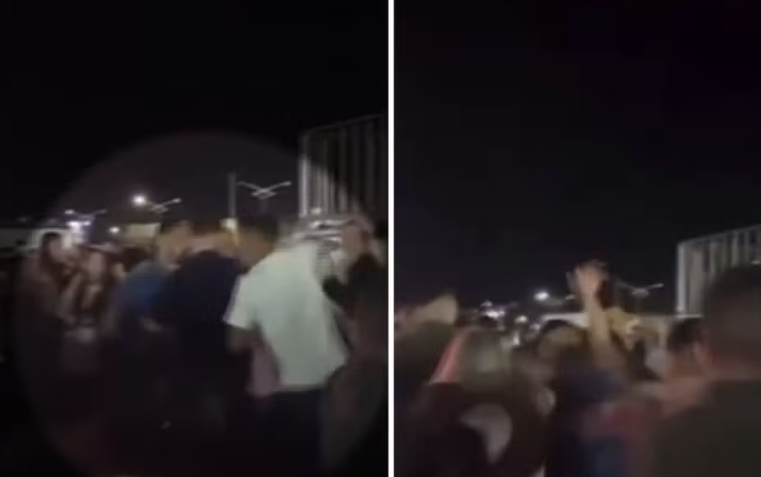 Homem sofre traumatismo craniano após ser atingido por mesa em briga durante show em Goiás 