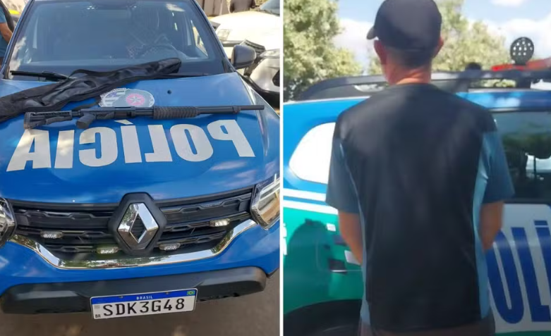 Mulher pede ajuda com entrega falsa de pizza e marido é preso em Aparecida de Goiânia
