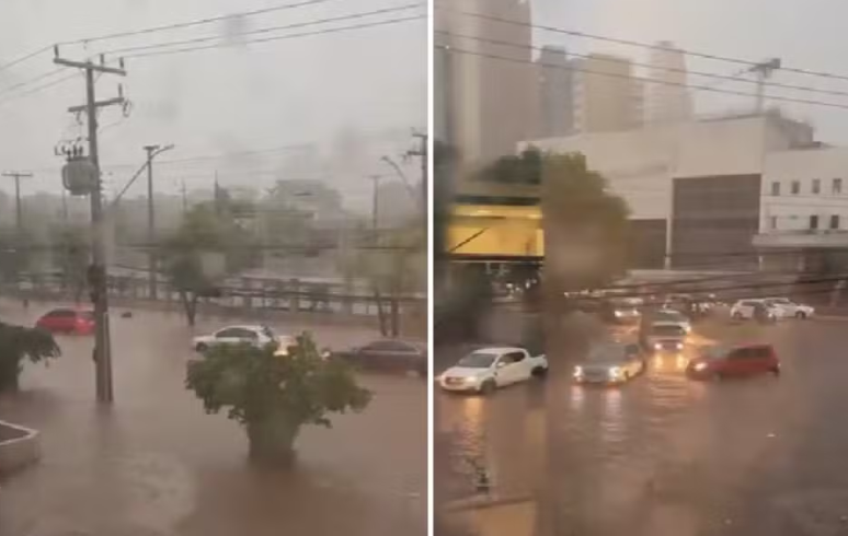 Temporal em Goiânia deixa mortos, feridos e ruas interditadas