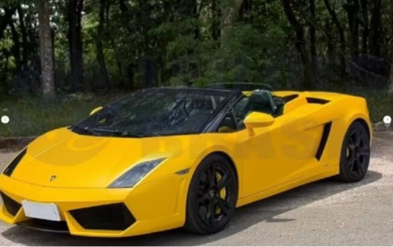 Lamborghini de R$ 1,2 milhão vai a leilão judicial em Goiás