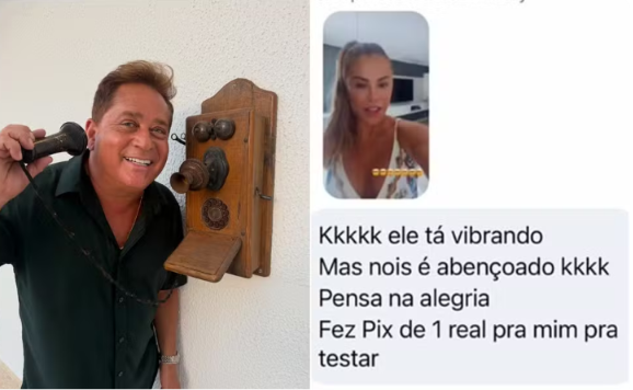 Leonardo faz Pix de R$ 1 para testar ferramenta e reação diverte a web