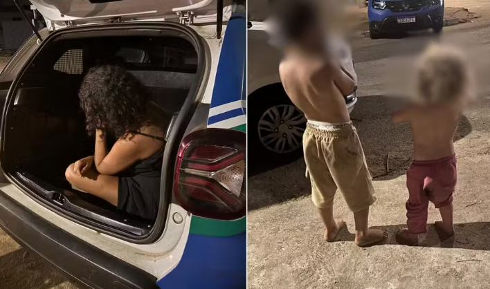 Babá é encontrada bêbada com duas crianças em Goiânia